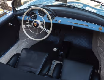 Interior 1958 Porsche 356A 1600 Speedster by Reutter [North America] (T2) '09.1957–58