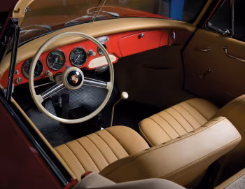 Panel frontal Porsche 356A 1600 Cabriolet by Reutter [Worldwide] (T2) '1958–59