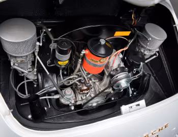 Bajo el capó 1958 Porsche 356A 1600 Speedster by Reutter [North America] (T2) '09.1957–58