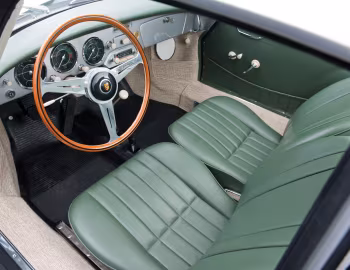 Panel frontal 1958–59 Porsche 356A 1600 Super Coupe by Reutter [North America] (T2) '1957–59