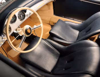 Interior 1959 Porsche 356A 1600 Super Speedster by Reutter [North America] (T2) '1958–59