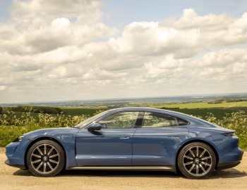 Porsche Taycan [UK-spec] '2021–24