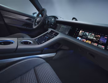 Intérieur Porsche Taycan 4 [China] '2024–pr.