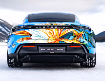 Porsche Taycan 4S Art Car by Richard Phillips '2020