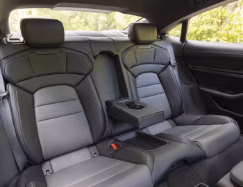 Interior 2026 Porsche Taycan 4S "Black Edition" [North America] '2025–pr.