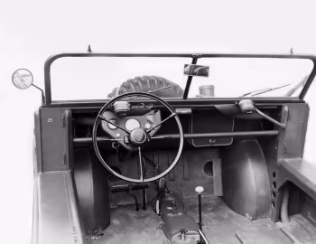 Panel frontal Porsche 597 Jagdwagen '1954–55