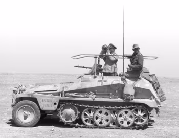 DEMAG D7p Sd.Kfz.250/3, Erwin Rommel