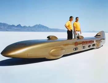 Goldenrod Land Speed Race Car '1965