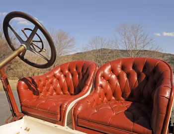 Interior 1908 Sharp Arrow Runabout Recreation
