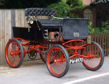 1896 Whitney 2-cylinder Steam Runabout