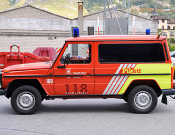 Puch 230 GE Worker Feuerwehr-Pikettfahrzeug [Switzerland] (460) '1990