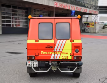 Puch 230 GE Worker Feuerwehr-Pikettfahrzeug [Switzerland] (460) '1990