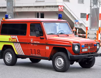 Puch 230 GE Worker Feuerwehr-Pikettfahrzeug [Switzerland] (460) '1990