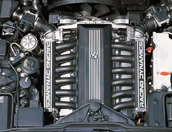 Under the hood Racing Dynamics K55 Sport Coupe (E31) '1991–94