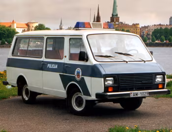 РАФ-22038 ''Латвия'' Policija '1987–97