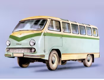 Эскиз РАФ-977Д "Латвия" '1961–68