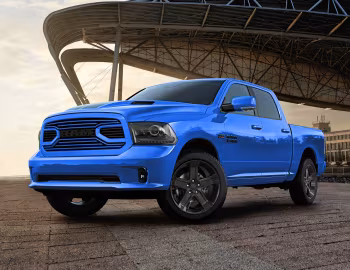 2018 Ram 1500 "Hydro Blue" Sport Crew Cab (DS) '2017–18