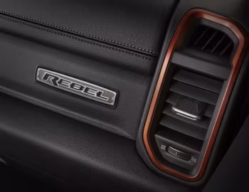 Interior 2019–21 Ram 1500 Rebel Quad Cab (DT) '2018–21