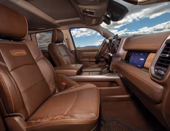 Interior 2025–pr. Ram 2500 Limited Longhorn Crew Cab (DJ) '2025–pr.