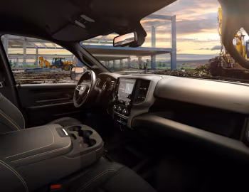 Interior 2025–pr. Ram 3500 Tradesman Crew Cab chassis cab (D2) '2025–pr.