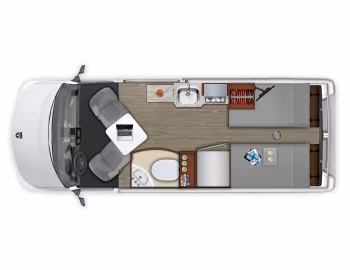 Інтер'єр 2021–н.ч. Roadtrek Play '10.2020–н.ч.