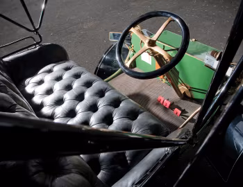 Interior 1903 Rambler Model E Runabout