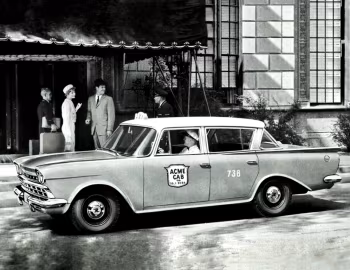 1960 Rambler Six Deluxe 4-door Sedan Taxi