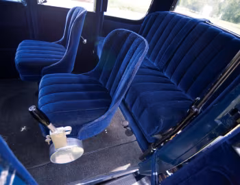 Interior 1920 Rauch & Lang Model C-45 Dual Control Coach
