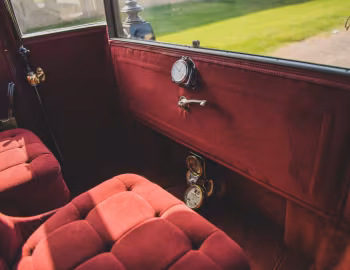 Panel frontal 1916 Rauch & Lang Model JX-6 Dual Control Coach