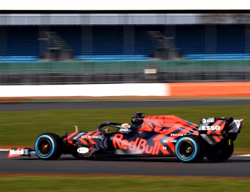 Red Bull RB15 with a special shakedown livery '02.2019
