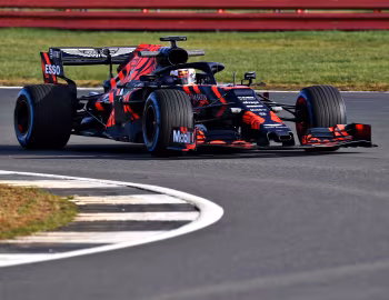 Red Bull RB15 with a special shakedown livery '02.2019