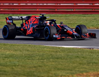 Red Bull RB15 with a special shakedown livery '02.2019