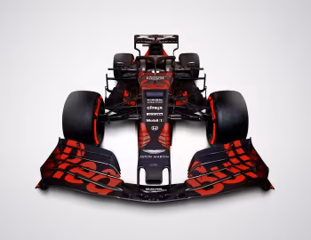 Red Bull RB15 with a special shakedown livery '02.2019