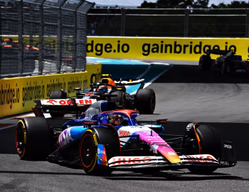 Racing Bulls VCARB 01 with a "Chameleon Card" special livery '05.2024