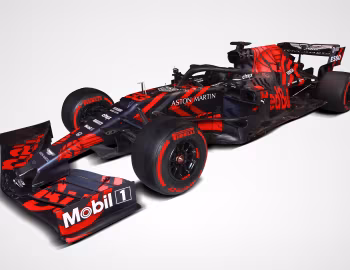 Red Bull RB15 with a special shakedown livery '02.2019