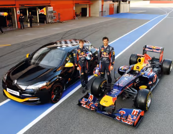 Renault Mégane R.S. 265 "Red Bull Racing RB7", Red Bull, Sebastian Vettel, Mark Webber