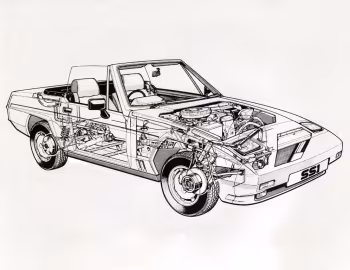 Reliant Scimitar SS1-1600 [UK-spec] '1984–86