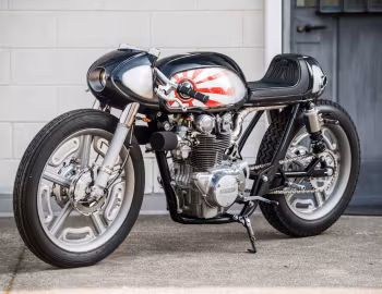 1966 Honda CB450 "Tribute to Japan" by Krugger Motorcycles '2013