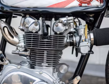 Bajo el capó 1966 Honda CB450 "Tribute to Japan" by Krugger Motorcycles '2013