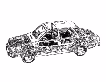 Renault 12 TL [UK-spec] '1969–75