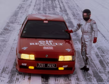 Renault 21 Turbo Ice Record Car '1988