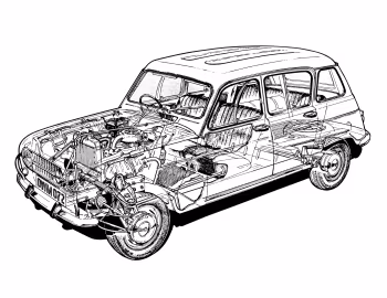 Renault 4 [UK-spec] '1967–74