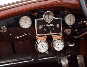 Dashboard Renault 40 CV Tourer '1925