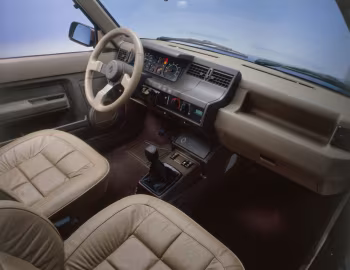 Передня панель Renault 5 Baccara [Worldwide] '1987–90