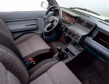 Interior Renault 5 GT Turbo [Worldwide] '1985–87