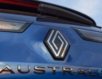 Logo Renault Austral E-Tech full hybrid iconic [Worldwide] '2022–25