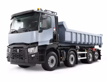Renault C 460 8×2 rigid Day cab with tipper body '2013–pr.