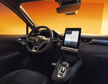 Interior Renault Captur E-Tech full hybrid esprit Alpine [Worldwide] '2024–pr.