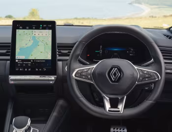 Panneau avant Renault Captur E-Tech full hybrid esprit Alpine [UK-spec] '2024–pr.
