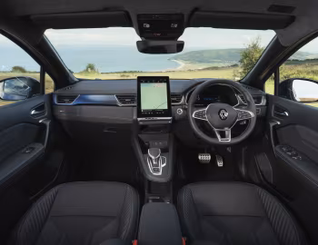Panneau avant Renault Captur E-Tech full hybrid esprit Alpine [UK-spec] '2024–pr.